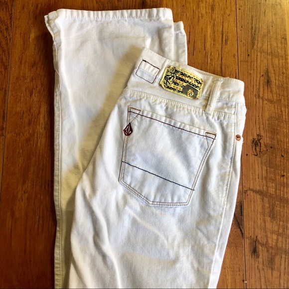 Volcom Pants - Volcom White Jeans